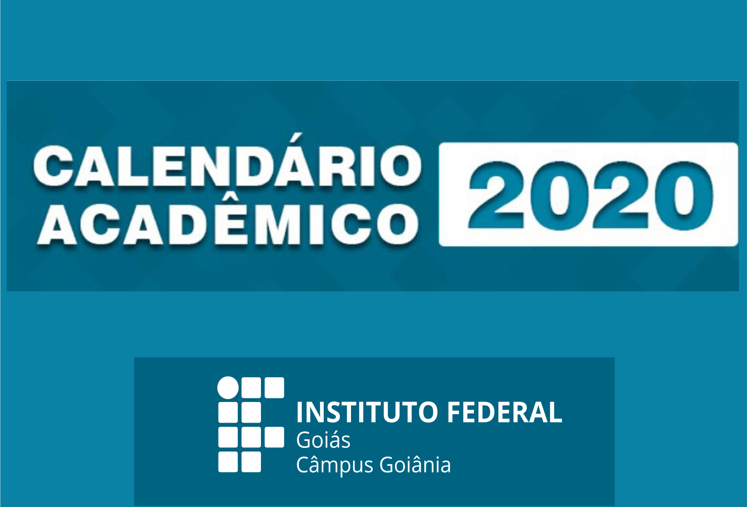 banner calendario academico 2020